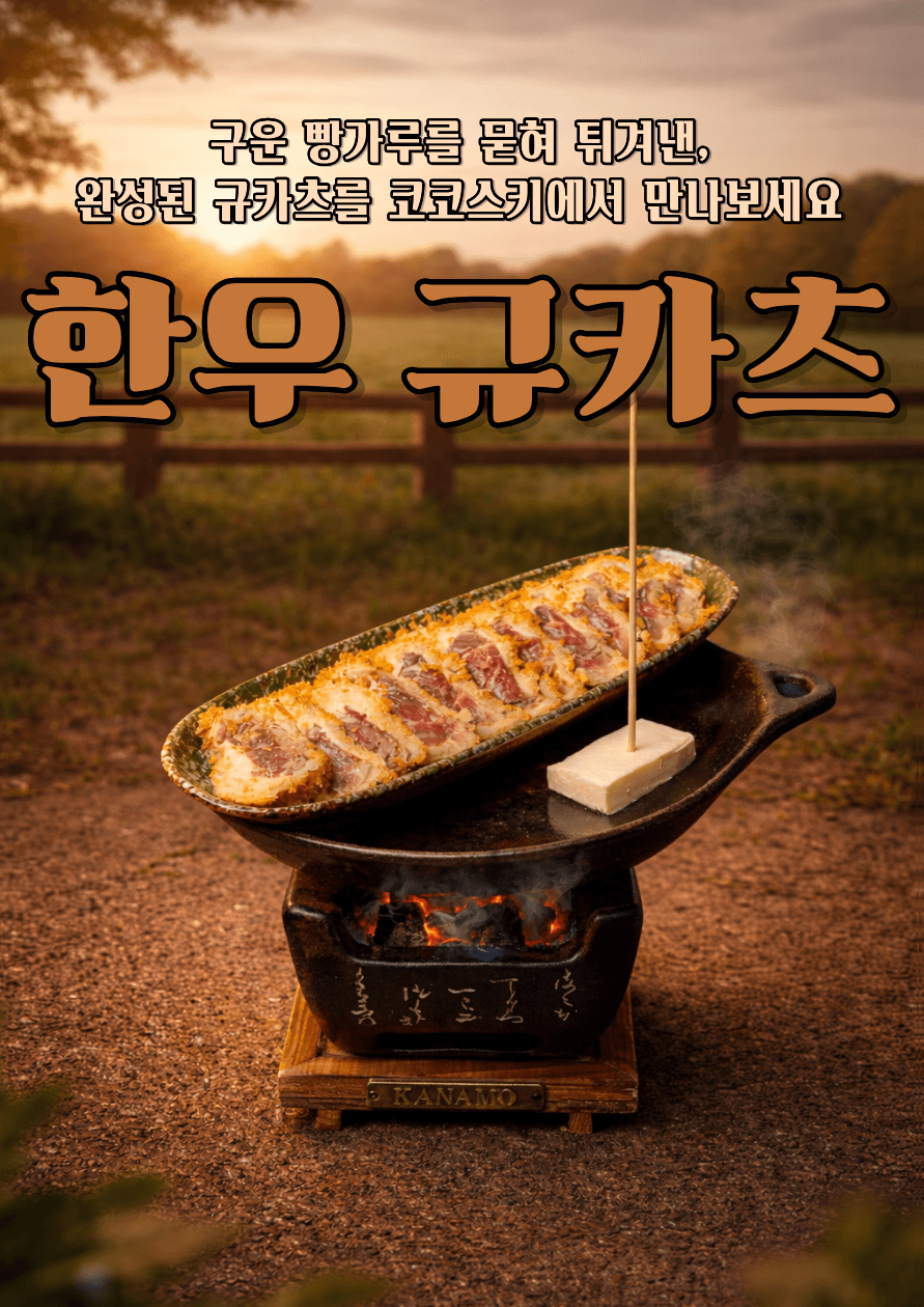 🔥규카츠,이제 국내산 한우로 만납니다! 더 깊고 진한 프리미엄 시작🔥