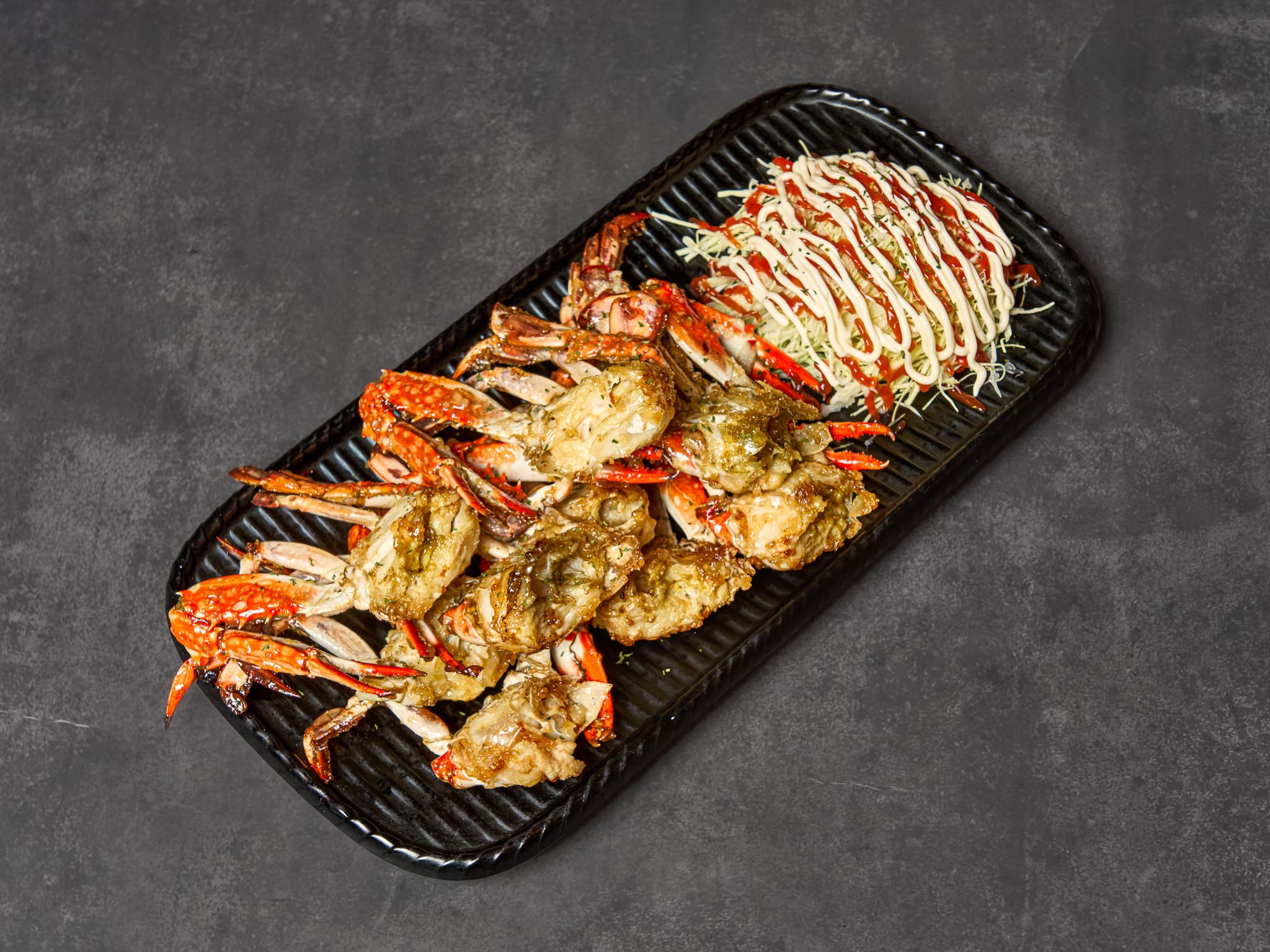 데판 꽃게버터구이